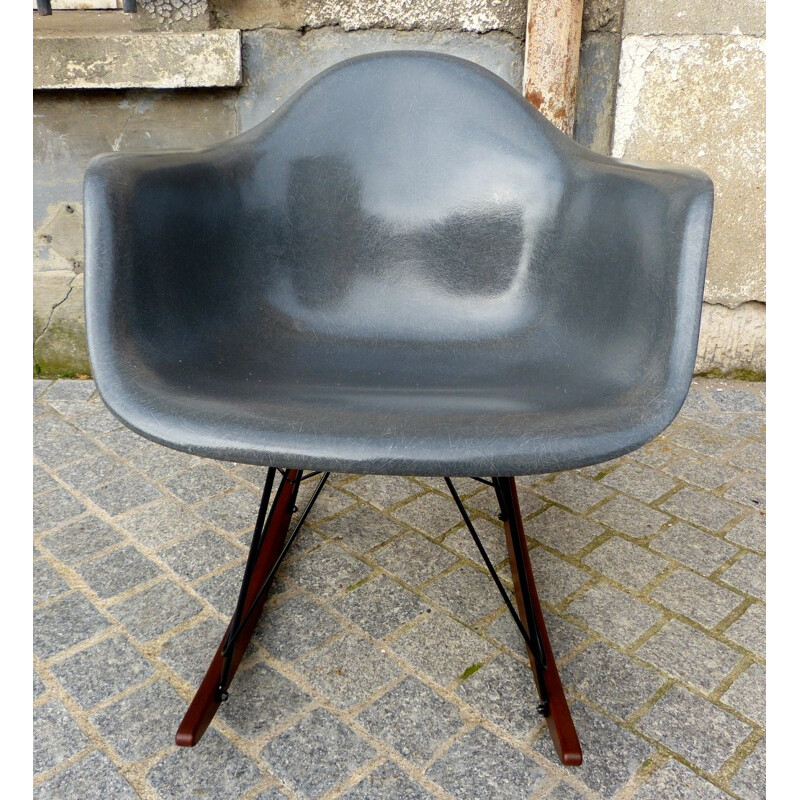 EAMES RAR grey rocking chair - 1965