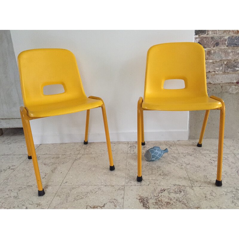 Silla vintage para niños de 3 a 6 años