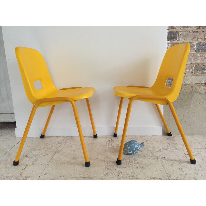 Vintage-Stuhl für Kinder von 3-6 Jahren