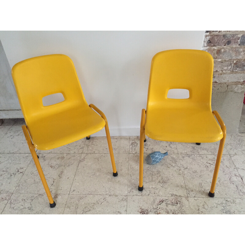 Vintage-Stuhl für Kinder von 3-6 Jahren