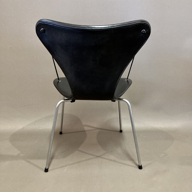 Juego de 4 sillas vintage de Arne Jacobsen para Fritz Hansen, 1960