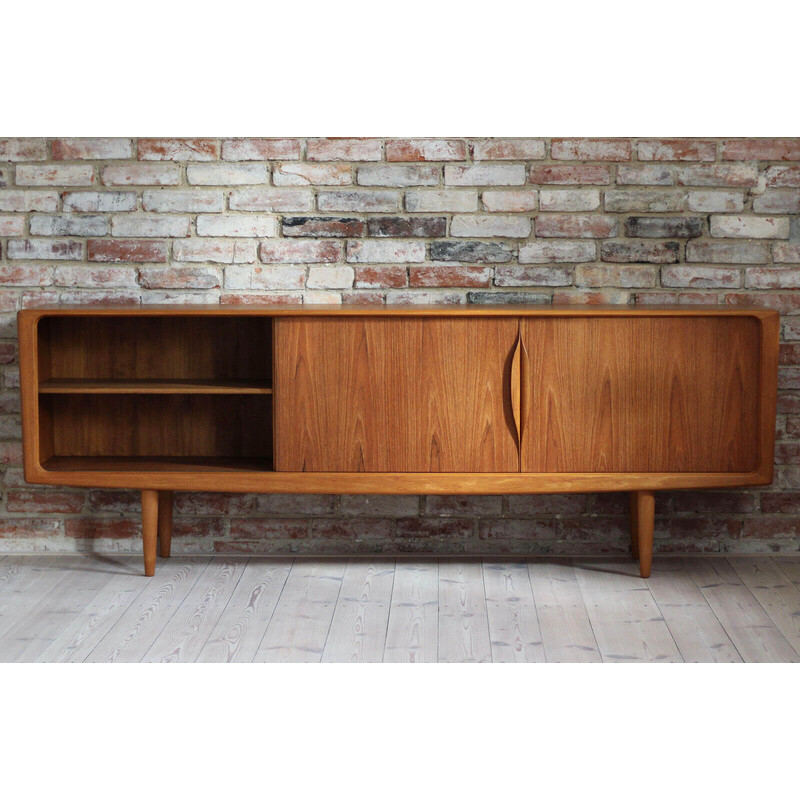 Vintage teak sideboard for Bramin by H. W. Klein, Denmark 1960s