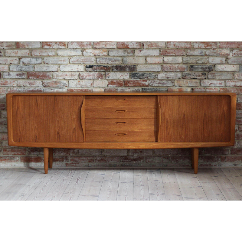 Vintage teak sideboard for Bramin by H. W. Klein, Denmark 1960s