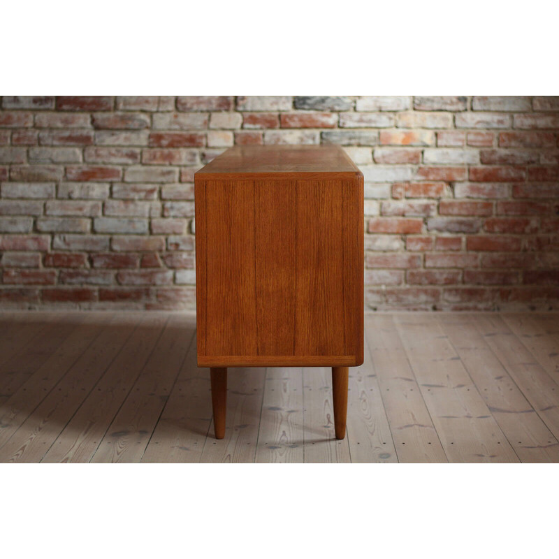 Vintage teakhouten dressoir voor Bramin door H. W. Klein, Denemarken 1960