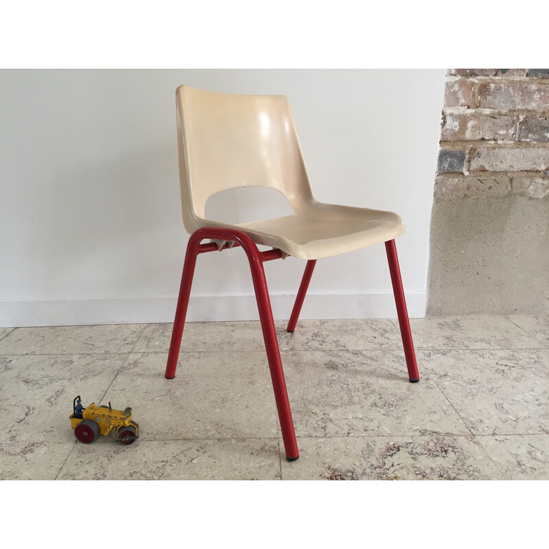 Vintage school chair for children