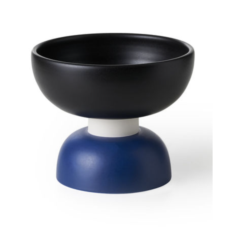 Vintage ceramic bowl by Sottsass, Du Pasquier and Sowden, Italy 1981