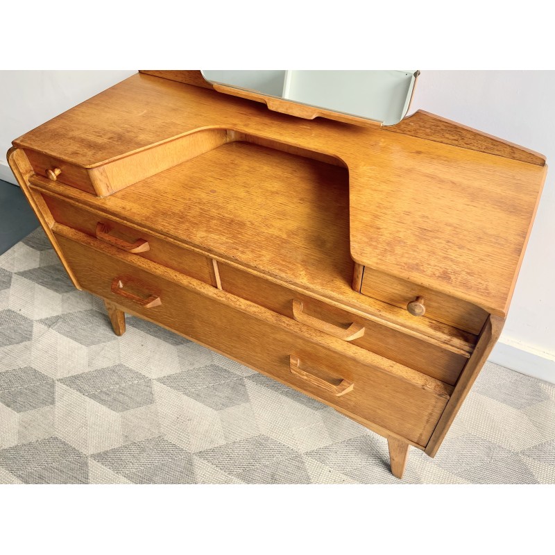 Vintage teak and oak dressing table for G-Plan, United Kingdom 1970s