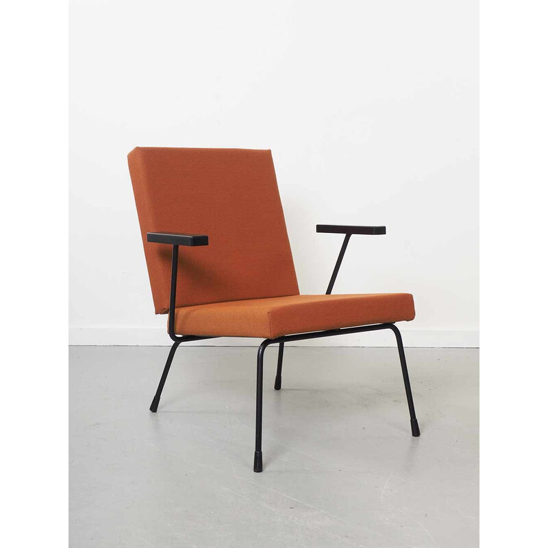 Vintage armchair model 1401 by Wim Rietveld and André Cordemeyer for Gispen