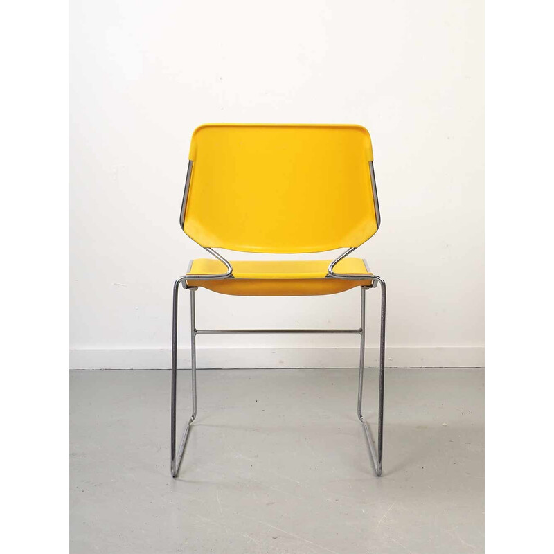 Vintage stapelbare Matrix stoelen door Thomas Tolleson voor Matrix Krueger, USA