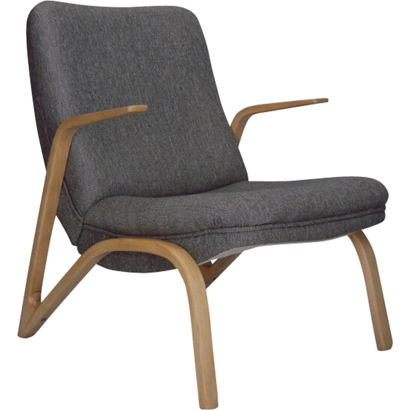 Vintage Konkav armchair by Paul Bode, 1960