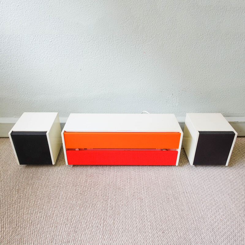 Vintage Spectra futura Stereoanlage von Raymond Loewy für Nordmende, 1968er