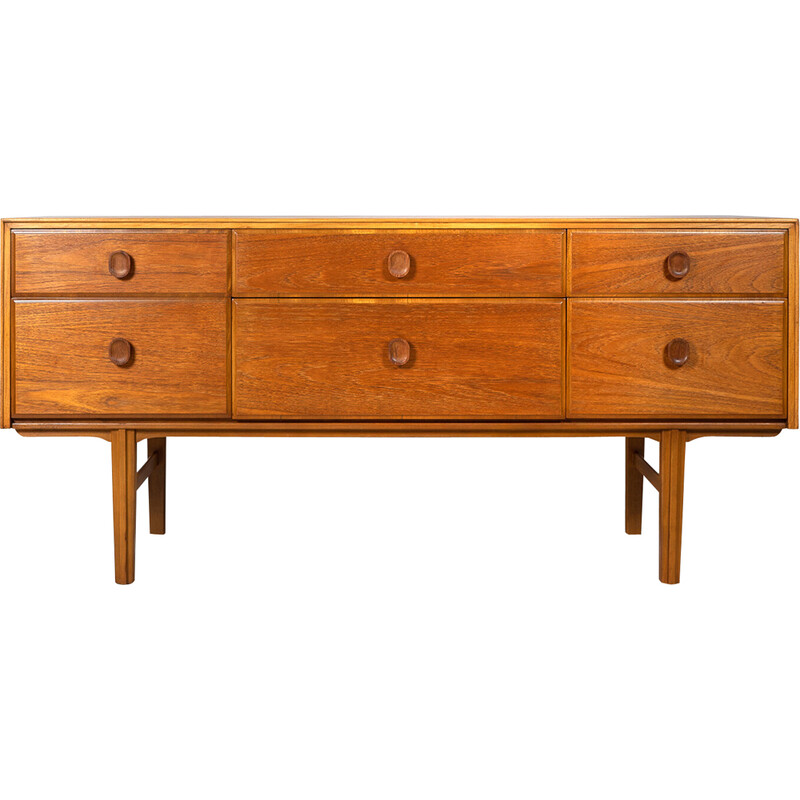 Vintage ladekast in teak en beuken voor Meredew Furniture Ltd, UK 1970