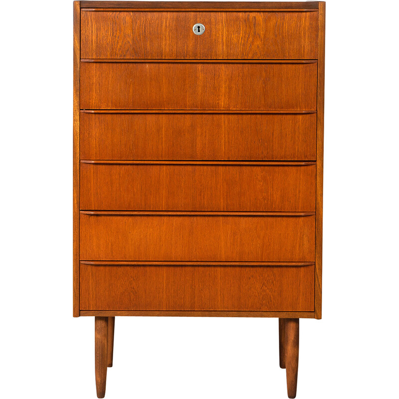 Vintage teak chest of drawers, Denmark 1960s