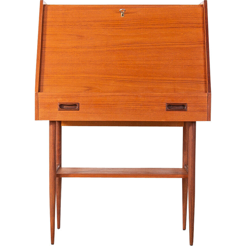 Scrivania vintage in teak, Danimarca 1960