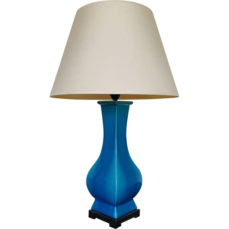 Lampe de table vintage - bleu