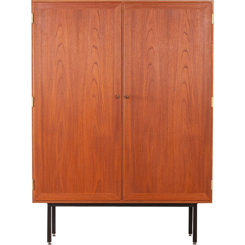 Vintage teak cabinet for Poul Hundevad, Denmark 1960s