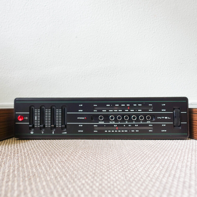 Rádio Vintage para a Intel, Alemanha 1970s