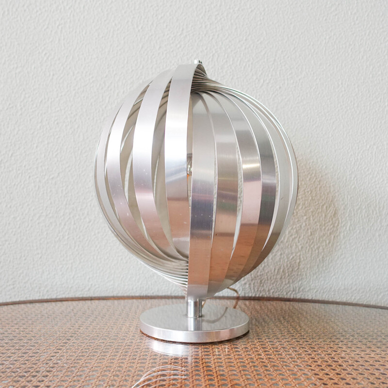 Vintage-Tischlampe "Moon" von Henri Mathieu, Frankreich 1970er Jahre