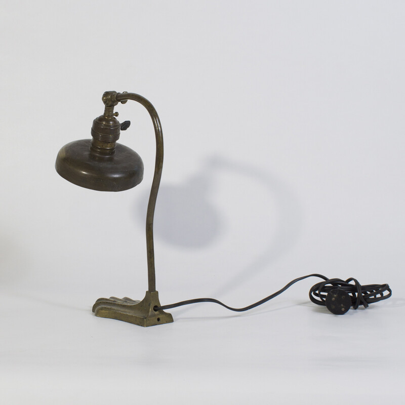 Vintage Jugendstil-Lampe aus Bronze, 1920