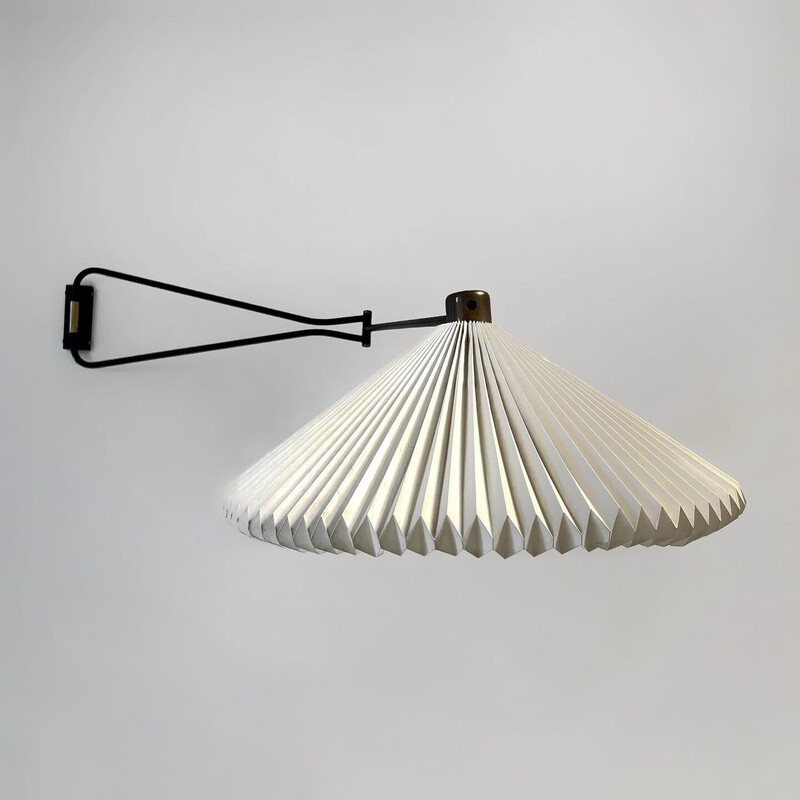 Vintage wandlamp van René Mathieu voor Lunel, Frankrijk 1950