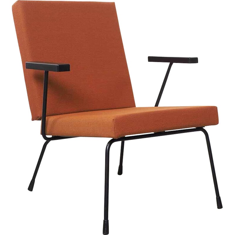 Vintage fauteuil model 1401 van Wim Rietveld en André Cordemeyer voor Gispen