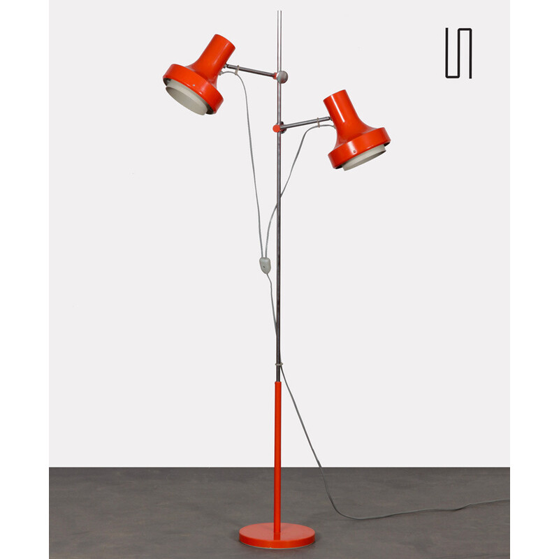 Lámpara de pie vintage de Josef Hurka para Napako, 1970