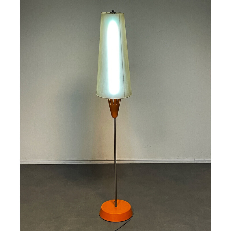 Vintage metal floor lamp, 1960