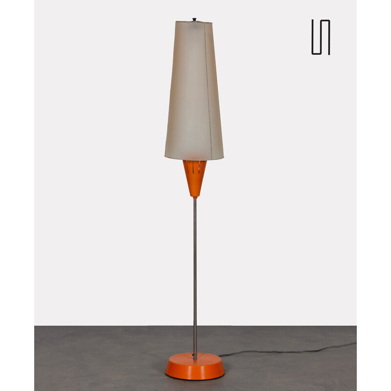 Vintage metal floor lamp, 1960