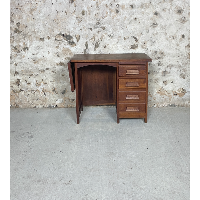 Vintage oak accounting desk