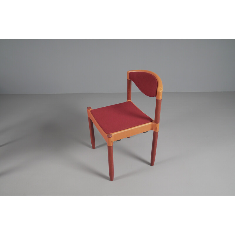 Conjunto de 10 cadeiras de empilhamento Starx vintage de Hartmut Lohmeyer para Casala, Alemanha 1990