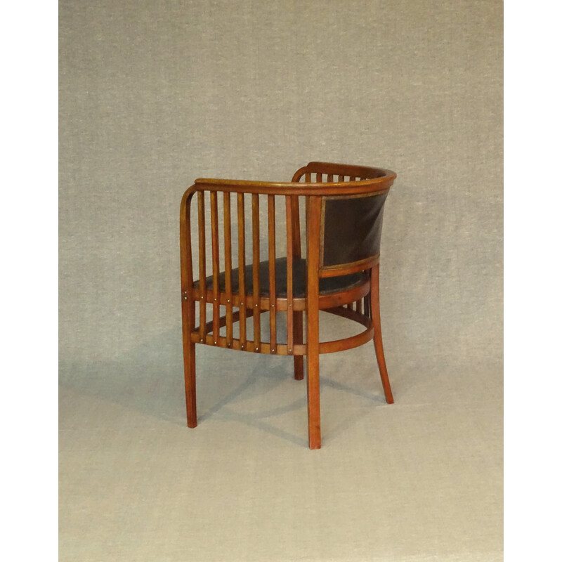 Vintage Viennese armchair N°6528 by Kammerer Secession for Thonet, 1920