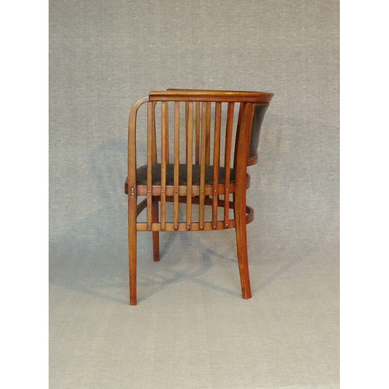 Vintage Weense fauteuil N°6528 van Kammerer Secession voor Thonet, 1920