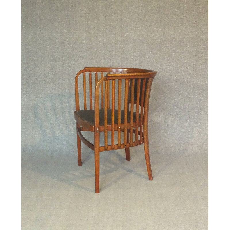 Vintage Weense fauteuil N°6528 van Kammerer Secession voor Thonet, 1920