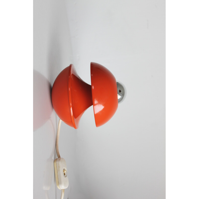 Vintage Space Age wall lamp by Klaus Hempel for Kaiser Idell, 1970s