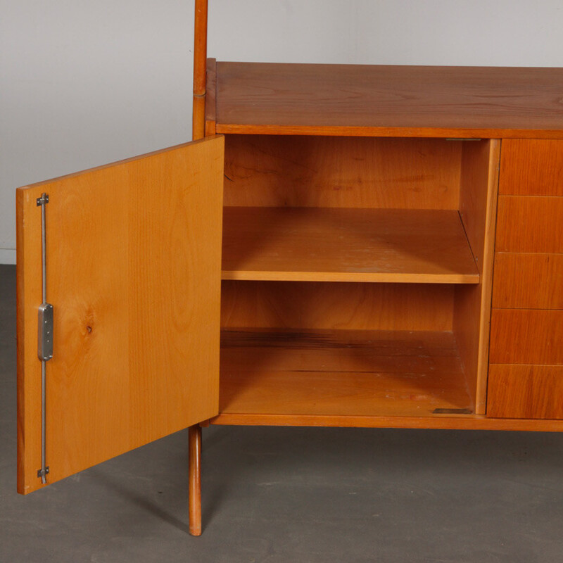 Vintage wall unit by Frantisek Jirak for Tatra Nabytok, 1960