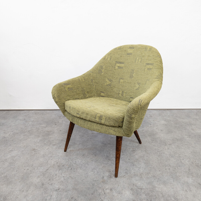 Midden-eeuwse fauteuil van František Jirák voor Tatra, Tsjecho-Slowakije 1960