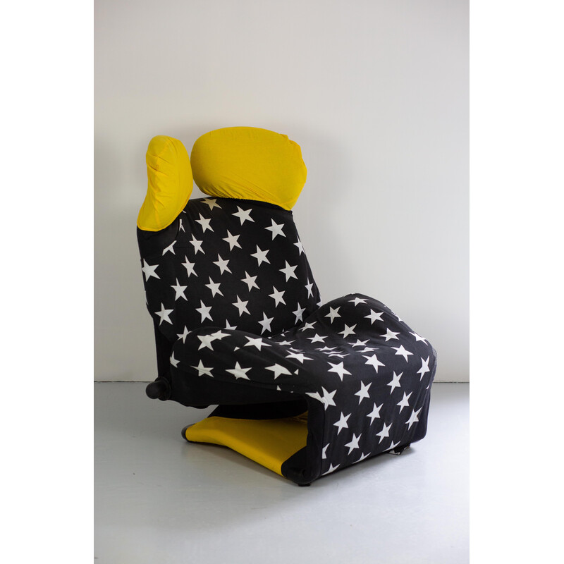 Fauteuil vintage Wink par Toshiyuki Kita pour Cassina, 1980