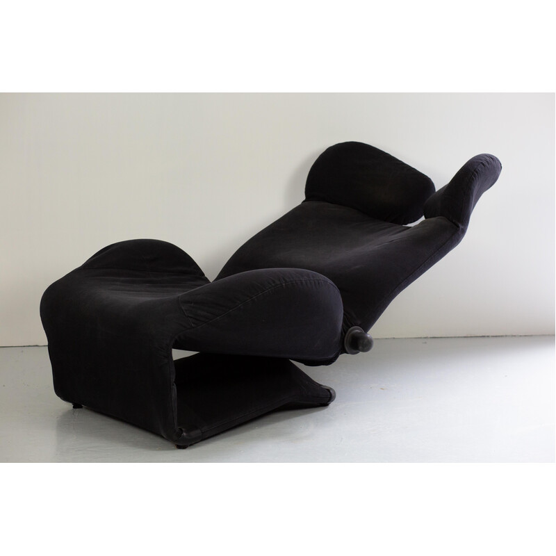 Vintage Wink armchair by Toshiyuki Kita for Cassina, 1980s