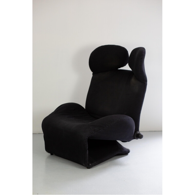 Vintage Wink armchair by Toshiyuki Kita for Cassina, 1980s