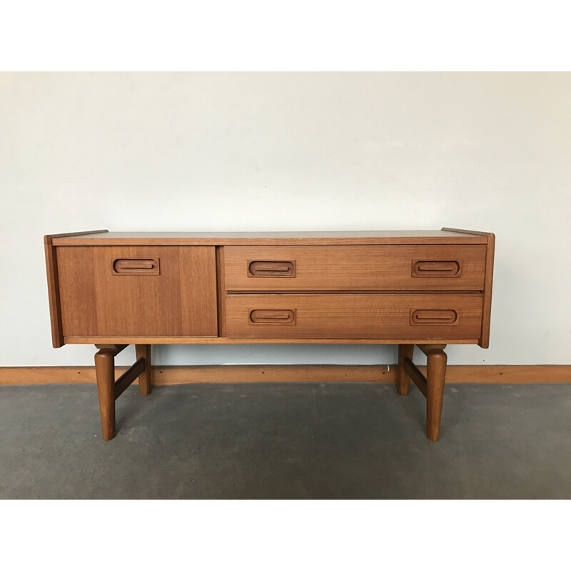 Scandinavian sideboard in teak - 1960s