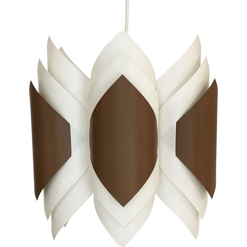 Vintage "Balett" pendant lamp by Lars Schiøler for Hoyrup lighting, Denmark 1970s