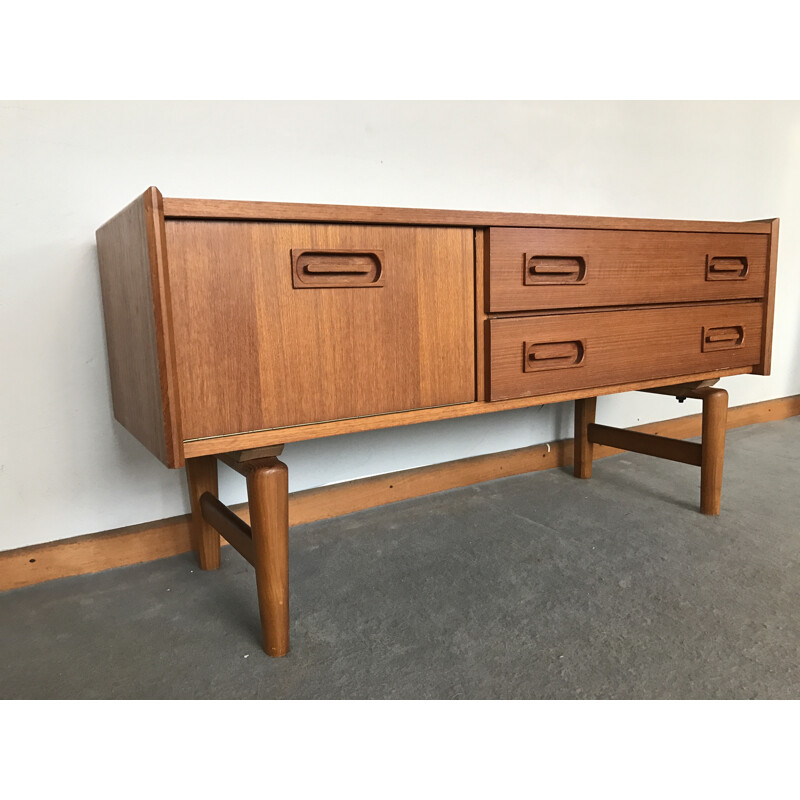 Scandinavian sideboard in teak - 1960s