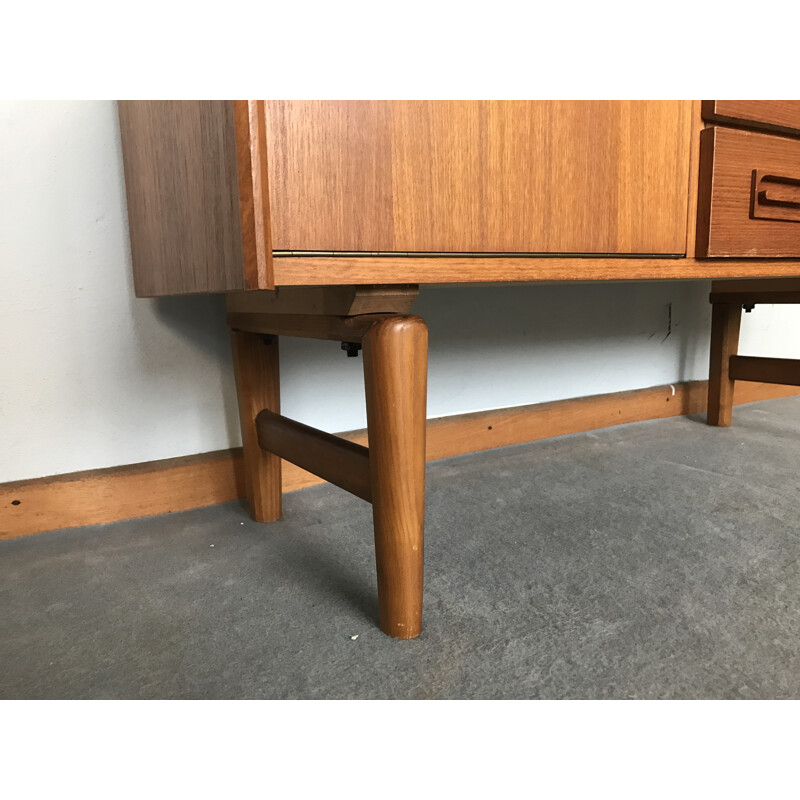 Scandinavian sideboard in teak - 1960s