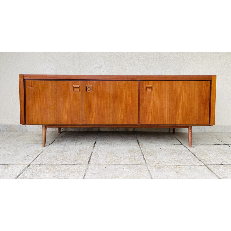 Vintage Scandinavische teakhouten enfilade van Fristho, 1960