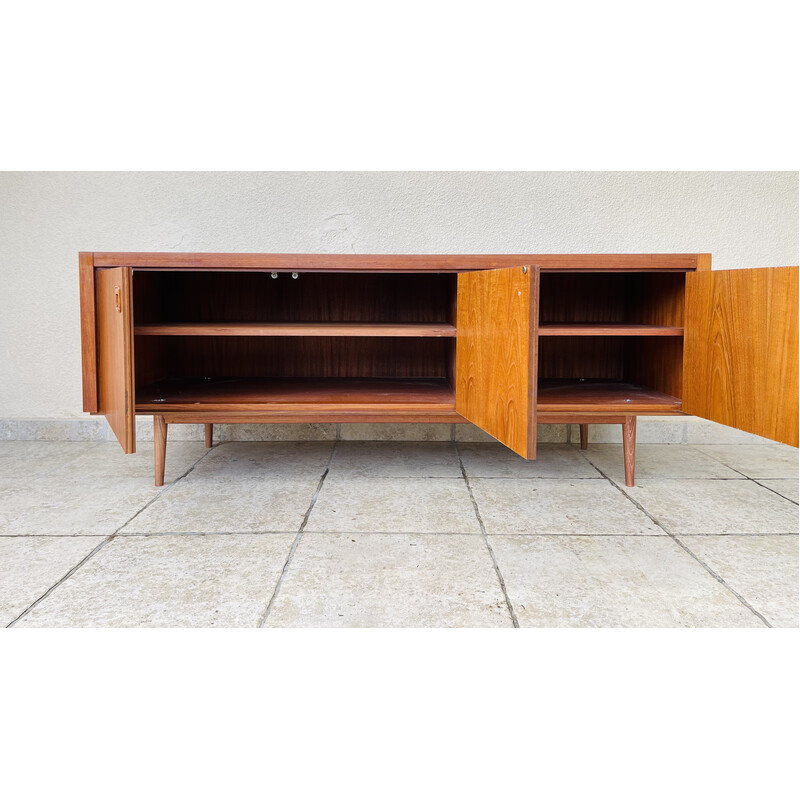 Vintage Scandinavian teak enfilade de Fristho, 1960