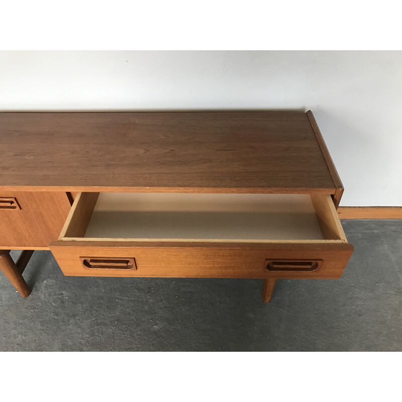 Scandinavian sideboard in teak - 1960s