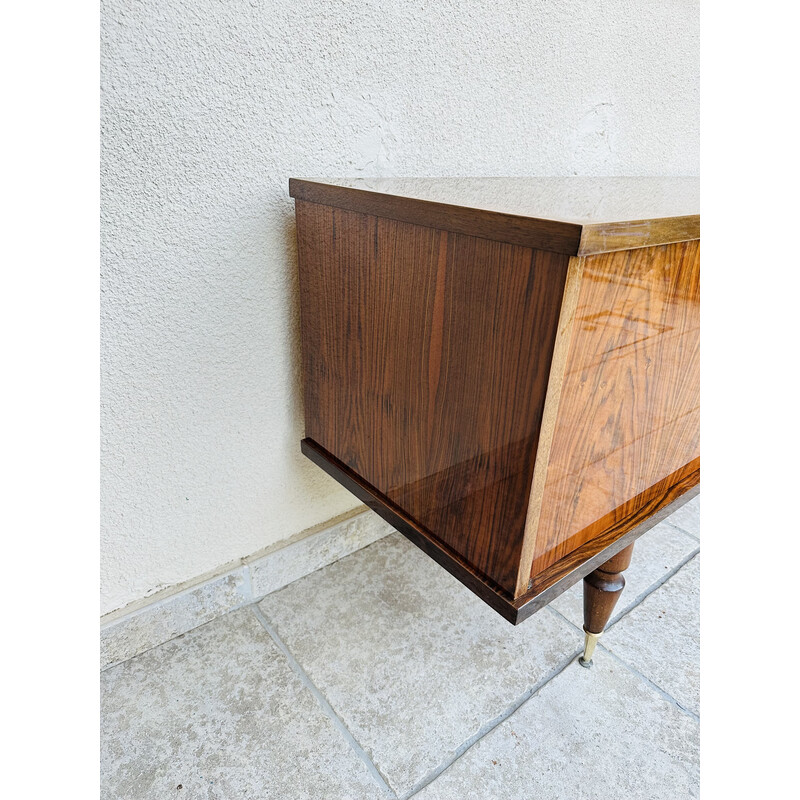 Vintage walnut sideboard, 1960s