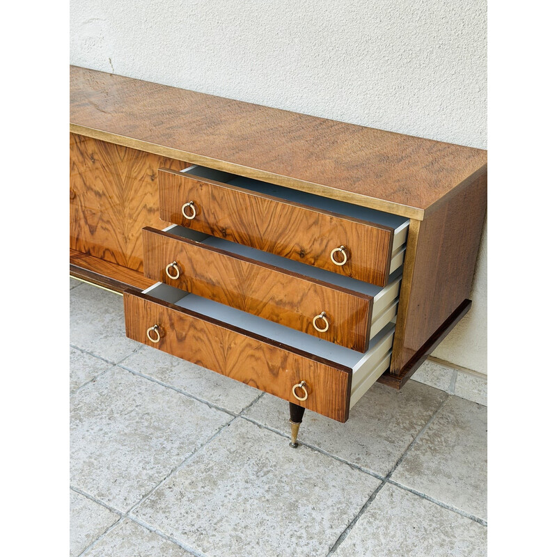 Vintage walnut sideboard, 1960s