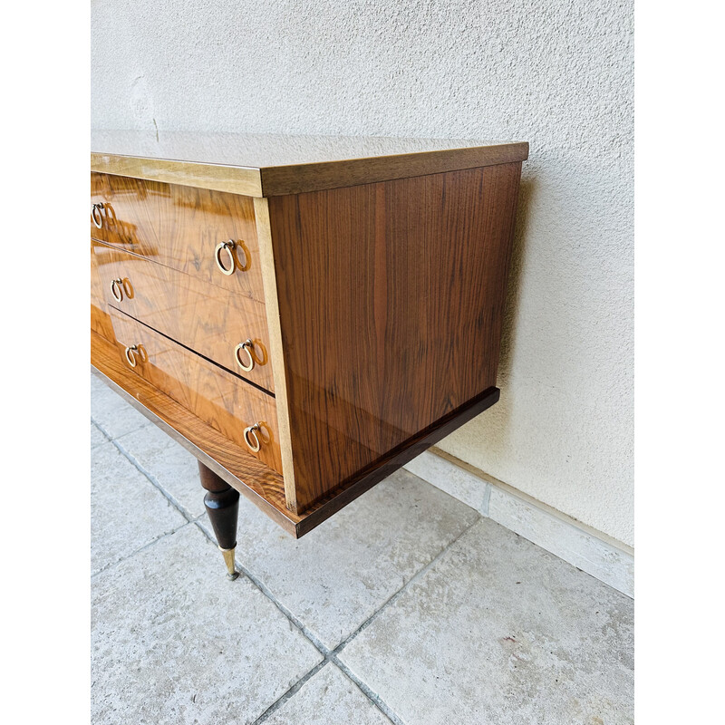 Enfilade vintage en noyer, 1960