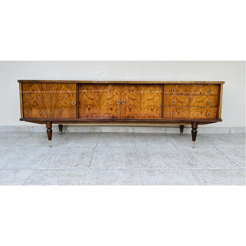 Vintage walnut sideboard, 1960s